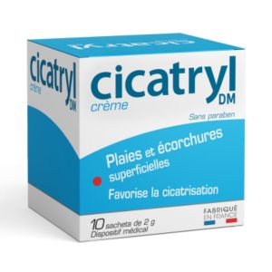 crème plaies et écorchures superficielles 10x2g