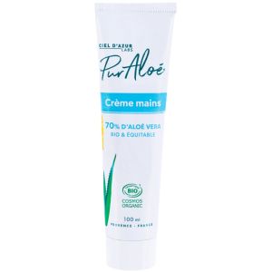 Crème mains bio Aloé véra 50% 100ml