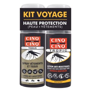 Kit Voyage haute protection anti-moustique