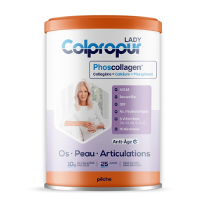 Phoscollagen Saveur Pêche Boite de 340g