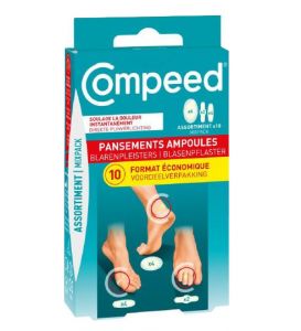 Assortiment Boite de 10 pansements ampoule 