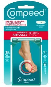 Pansement ampoule petit format boite de 6