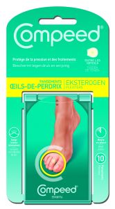 Pansement œils-de-perdrix soin des pieds boite de 10