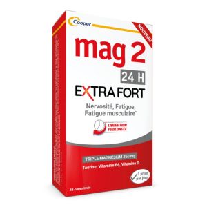 24H extra fort comprimés - Boite de 45
