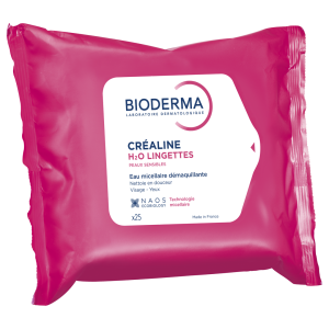 H2O Sachet de 25 lingettes démaquillantes