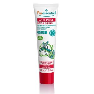 Crème Multi-Apaisante Bébé - Piqûres d'insectes et de végétaux - Actif 100% d'origine naturel - Calme démangeaisons et irritations - 30 ml