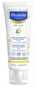 Crème nourrissante au cold cream cire d'abeille Bio 40ml