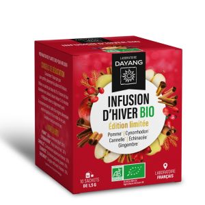 Infusion d'hiver BIO Édition limitée Boite de 10 sachets