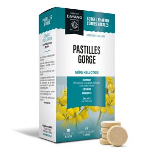 20 pastilles pour la gorge