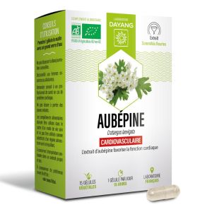 Aubépine BIO Boite de 15