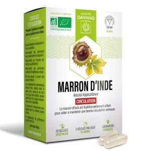 Marron d'Inde BIO Boite de 15