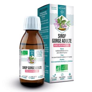 Sirop Gorge Adulte BIO 120ml