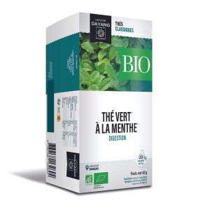 Thé Vert à la menthe 20 sachets