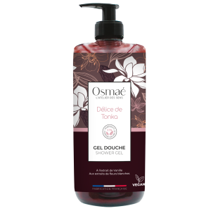 Gel douche délice de tonka - Flacon pompe de 1l