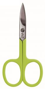 ciseaux ongles lames droites vert