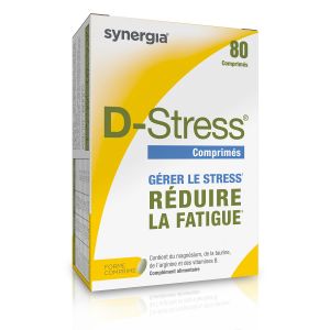 80 comprimés stress et fatigue