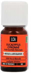 Huile essentielle Eucalyptus citronné BIO - Flacon de 10ml
