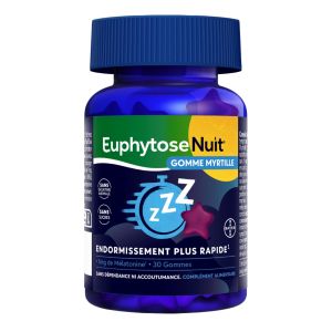 Nuit® LP 1mg 30 gommes myrtille