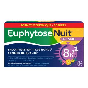 Nuit® LP 1,9 mg Format Éco Boite de 30 comprimés