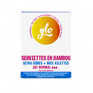 Pack de 12 Serviettes antifuite en bambou bio