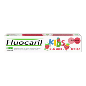 KIDS Gel dentifrice fraise 0-6ans - Tube de 75ml
