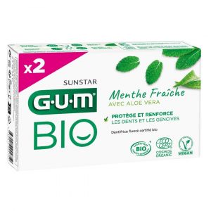 Gel dentifrice BIO Pack de 2 x 75ml