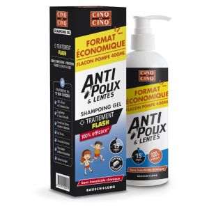 Shampoing anti-poux éco 400ml