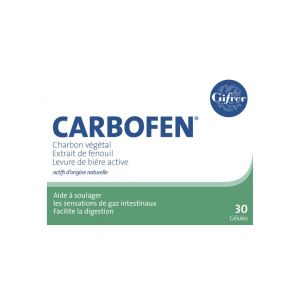 Carbofen gélules boite de 30