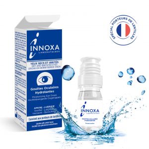 Gouttes oculaires hydratantes - Formule incolore flacon de 10ml