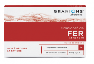 Fer Solution buvable 30 ampoules de 2ml