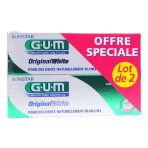 Gel dentifrice Blancheur 2x75ml