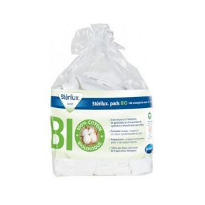 Rectangles de coton BIO sachet de 180