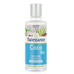 Huile de Coco 100% pure BIO nourrissante Flacon de 100ml