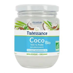 Huile de Coco 100 % pure BIO nourrissante Pot de 200ml