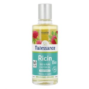 Huile de Ricin BIO équitable fortifie et régénère Flacon de 100ml