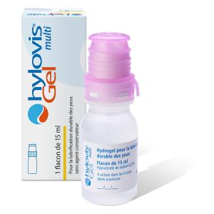 Hydrogel lubrifiant oculaire multidose - Flacon de 15ml