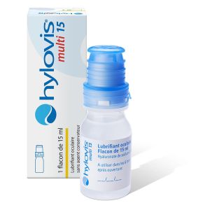 Solution ophtalmique multidose - Flacon de 15ml