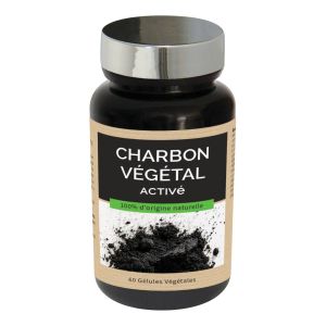 Charbon végétal activé Boite de 60 gélules végétales