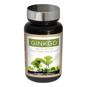 Ginkgo biloba Boite de 60 gélules végétales