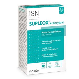 Supleox antioxydant protection cellulaire Boite de 30