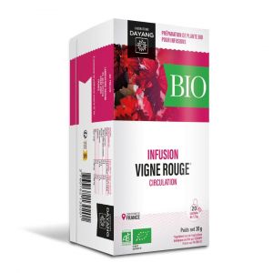 Vigne rouge boite de 20