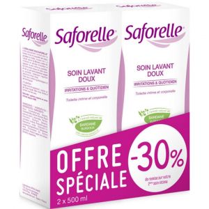 Solution soin lavant doux 2 Flacons de 500ml