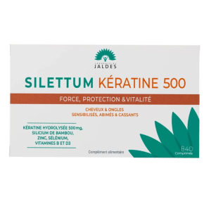 Kératine 500 - Boite de 40 comprimés