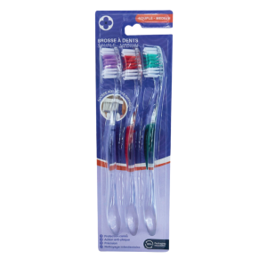 Brosse à dent souple medium - Boite de 3