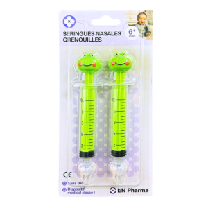 Seringues nasales grenouille 10ml - Boite de 2