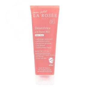 Dentifrice à la fraise de 1 à 6 ans BIO 50ml