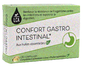 Confort gastro-intestinal huiles essentielles Bio 30 capsules