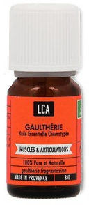 Huile essentielle de Gaulthérie BIO - Flacon de 10ml