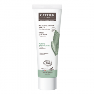 Masque argile verte menthe poivrée Tube 100ml