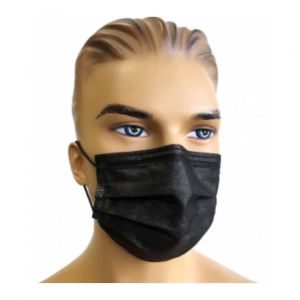 Chirurgical type II noir sachet de 10 Fabrication Européenne